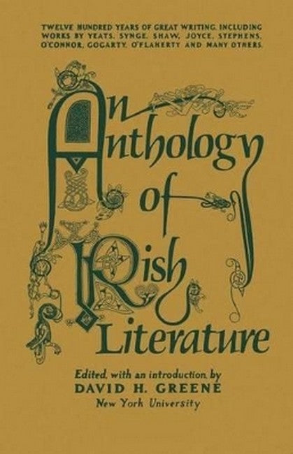 An Anthology of Irish Literature (2 Volume Set)