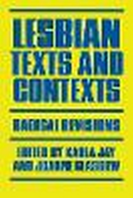 Lesbian Texts and Contexts