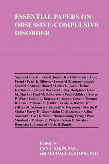 Essential Papers on Obsessive-Compulsive Disorder