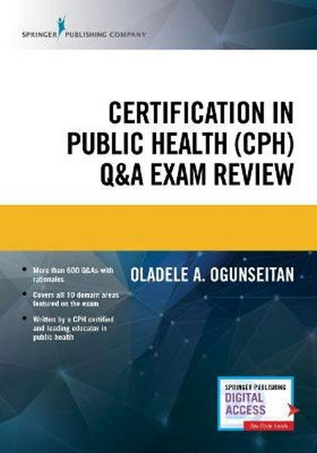 Certification in Public Health (CPH) Q&A Exam Review