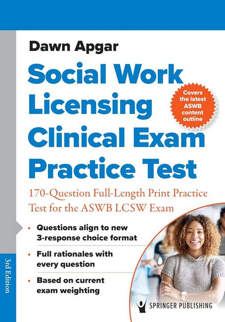 Social Work Licensing Clinical Exam Practice Test 3/e