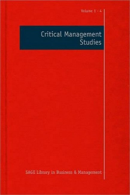 Critical Management Studies