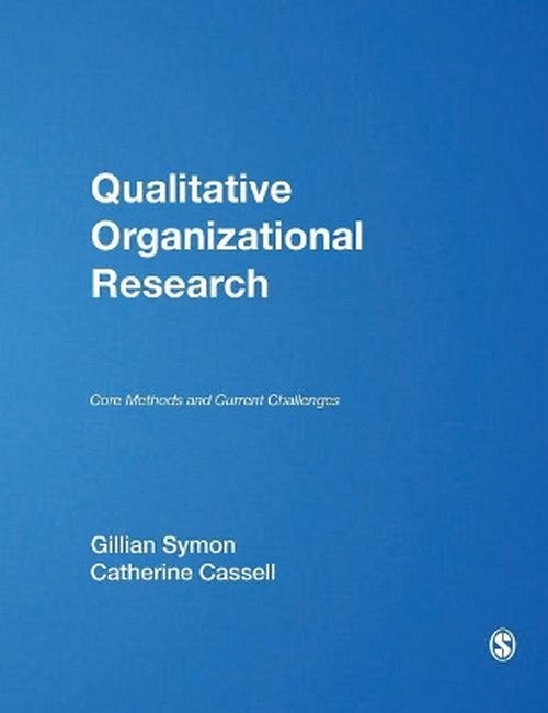 Qualitative Organizational Research