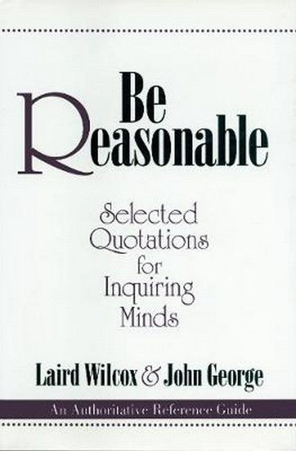 Be Reasonable