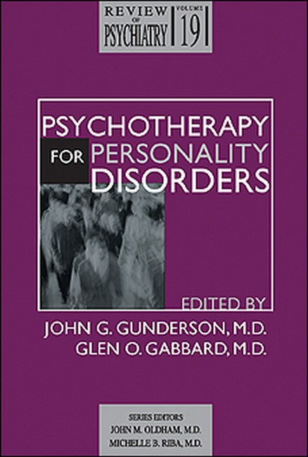 Psychotherapy for Personality Disorders