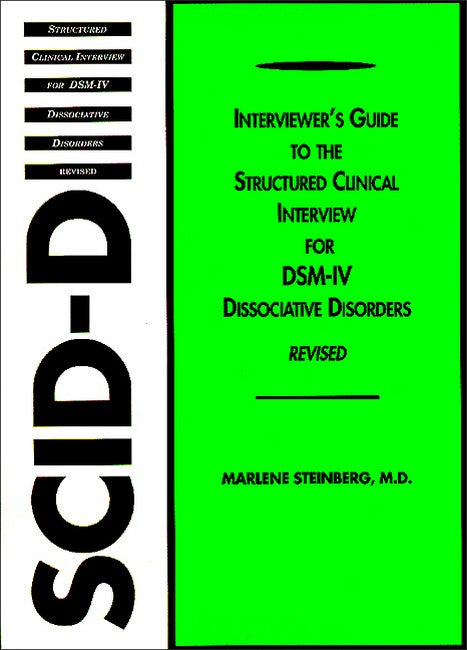 Structured Clinical Interview for DSM-IV (R) Dissociative Disorders (SCI