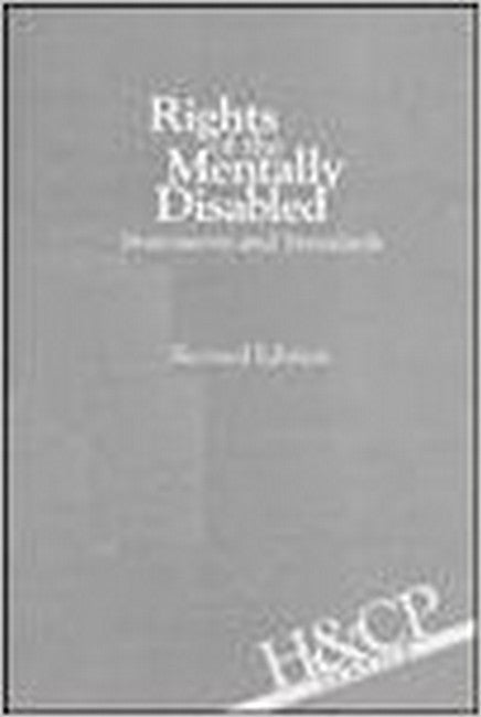 Rights of the Mentally Disabled