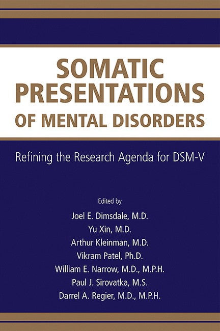 Somatic Presentations of Mental Disorders