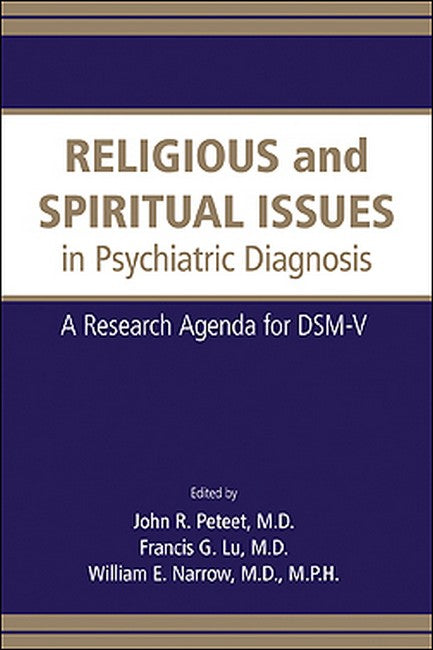 Religious and Spiritual Issues in Psychiatric Diagnosis