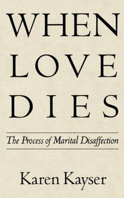 When Love Dies