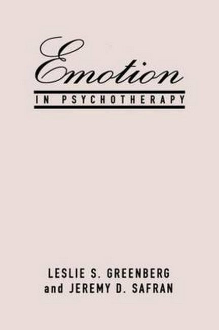 Emotion In Psychotherapy