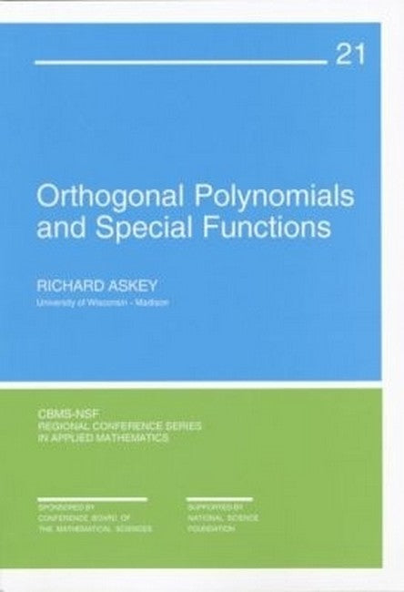 Orthogonal Polynomials and Special Functions