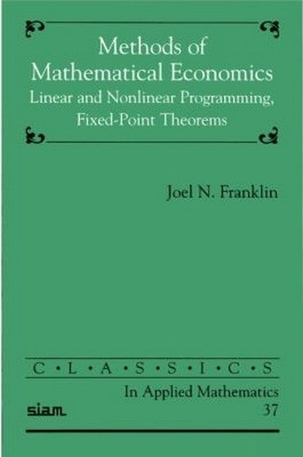 Methods of Mathematical Economics