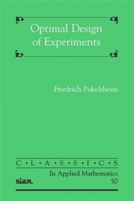 Optimal Design of Experiments