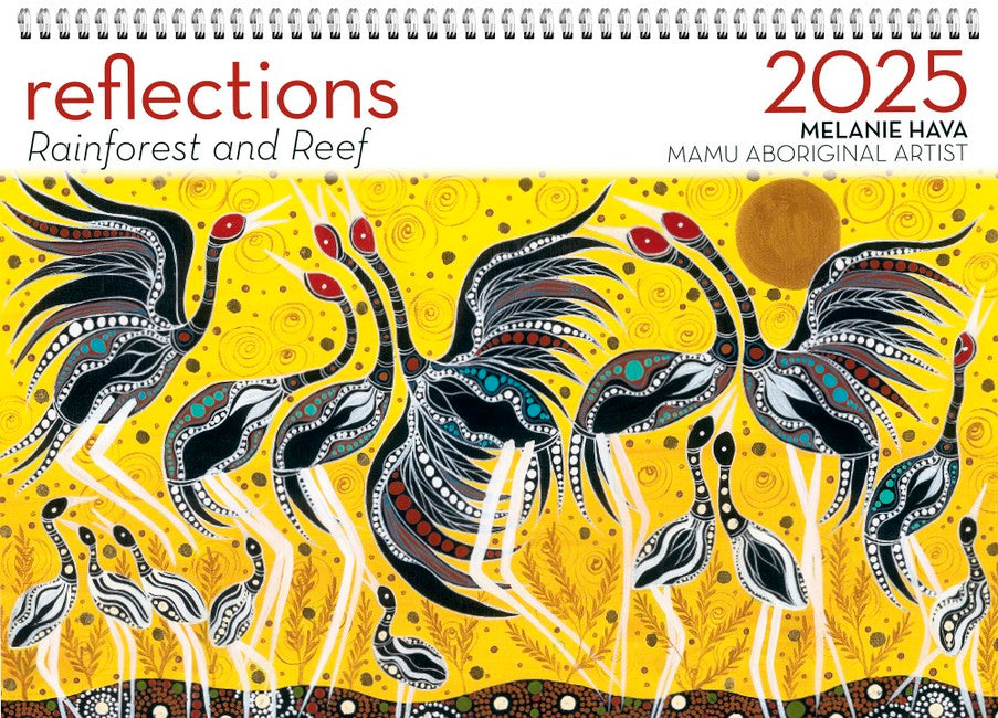 2025 Reflections - Rainforests and Reef Wall Calendar