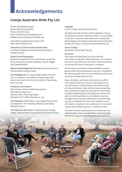 Caravan Parks Australia Wide 6/e
