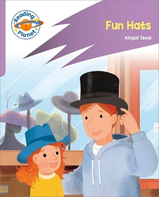 Reading Planet: Rocket Phonics - First Steps - Fun Hats (Lilac Plus)