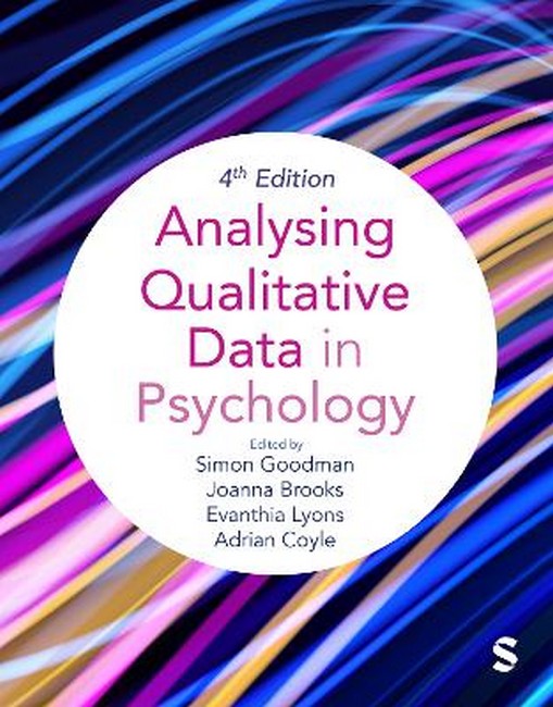 Analysing Qualitative Data in Psychology 4/e