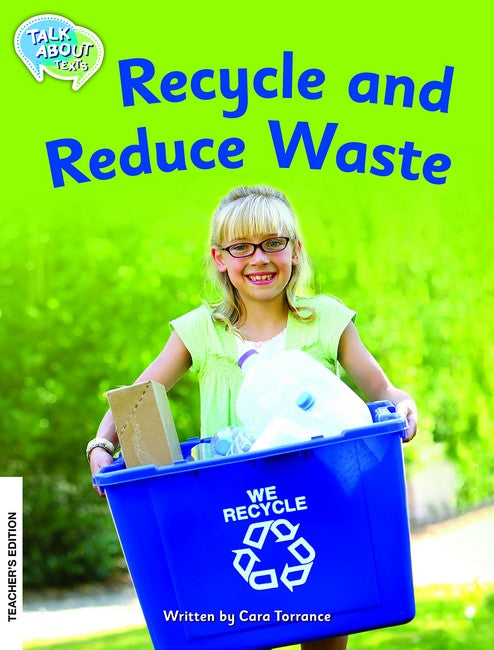 Recycle and Reduce Waste Teachers Edition
