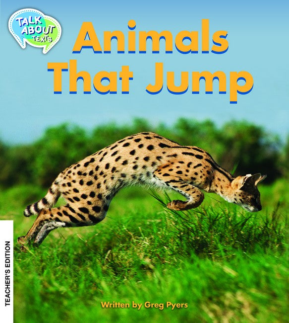 Animals that Jump Teachers Edition