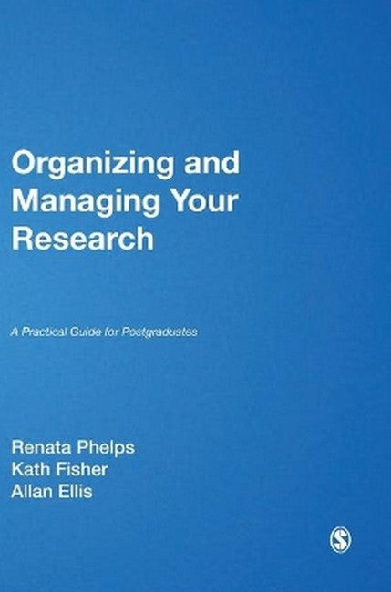 Organizing and Managing Your Research