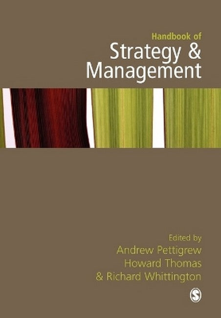 Handbook of Strategy and Management