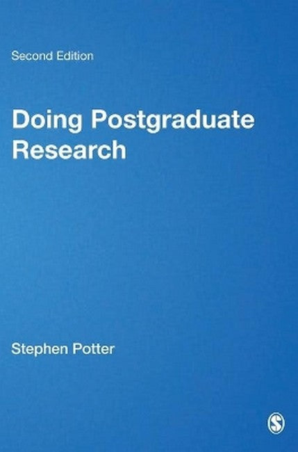 Doing Postgraduate Research 2/e