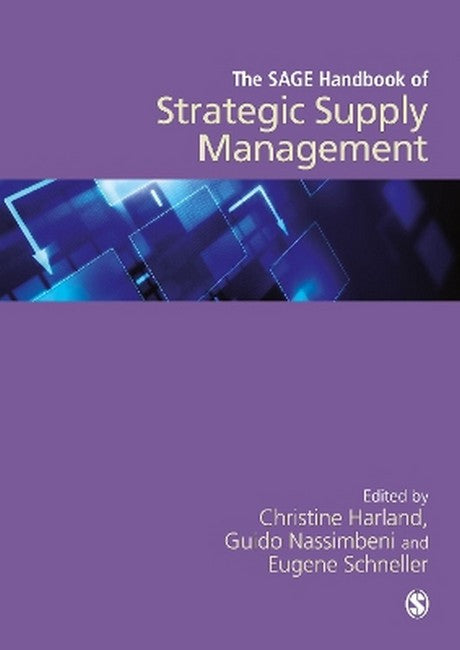 The SAGE Handbook of Strategic Supply Management