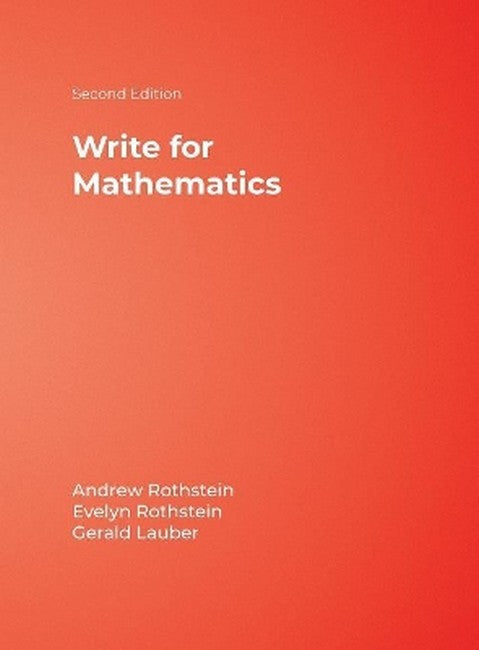 Write for Mathematics 2/e