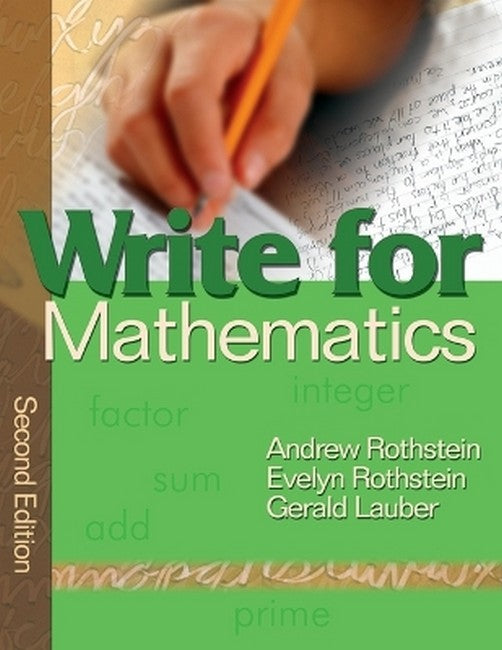 Write for Mathematics 2/e