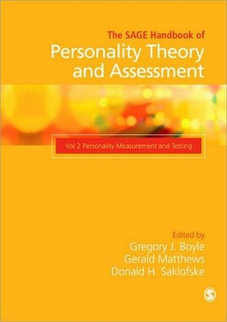 The SAGE Handbook of Personality Theory and Assessment