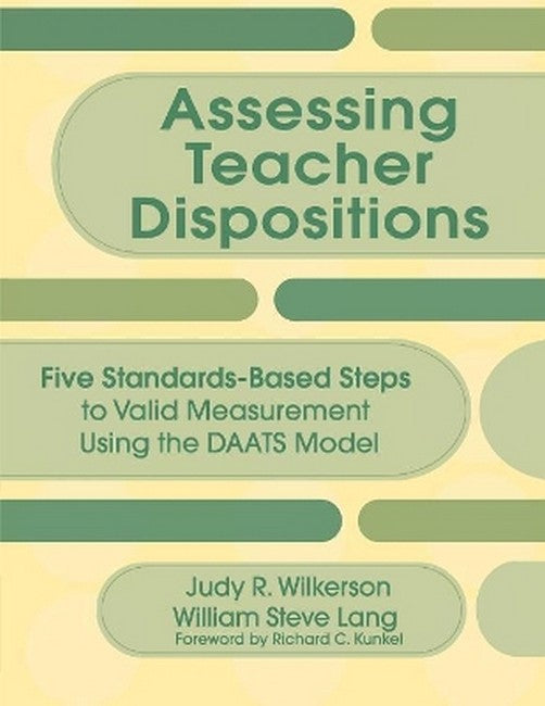 Assessing Teacher Dispositions