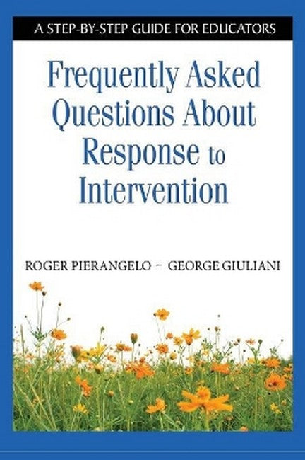 Frequently Asked Questions About Response to Intervention