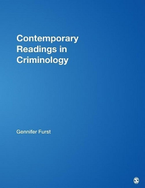 Contemporary Readings in Criminology