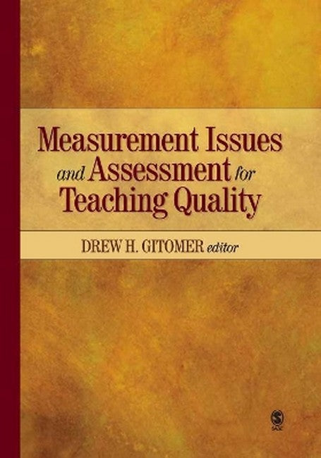 Measurement Issues and Assessment for Teaching Quality