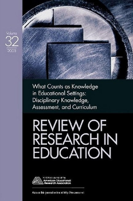 What Counts as Knowledge in Educational Settings