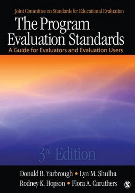 The Program Evaluation Standards 3/e