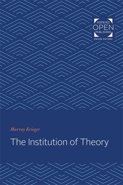 The Institution of Theory