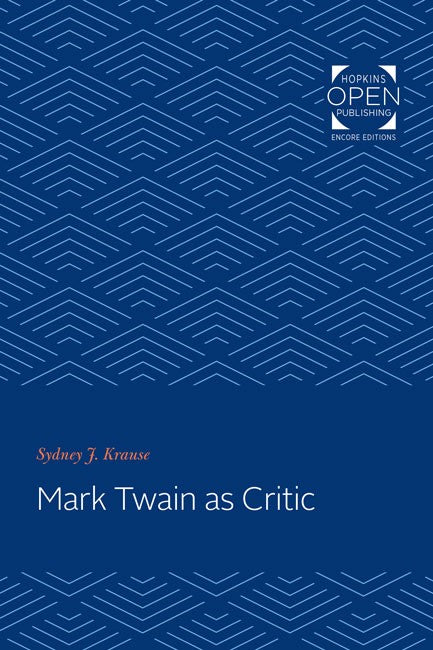 Mark Twain as Critic