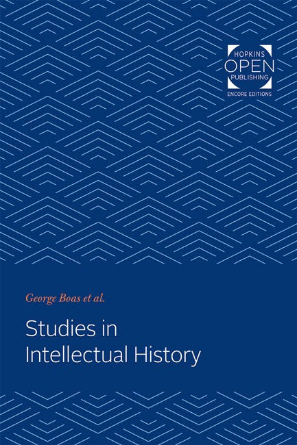 Studies in Intellectual History