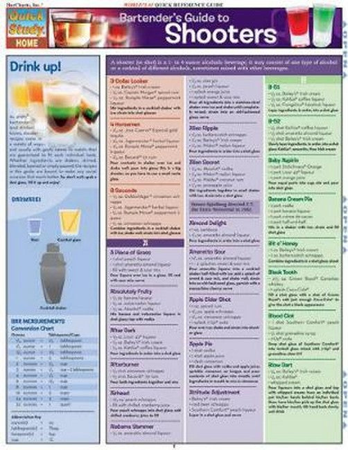 Bartender'S Guide To Shooters
