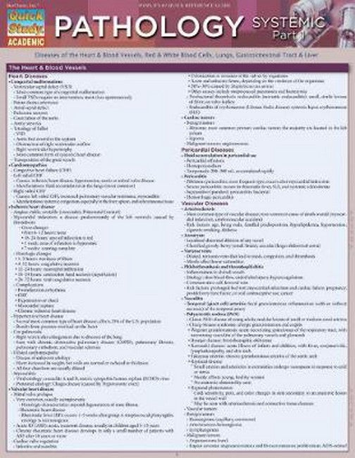 Pathology: Systemic 1