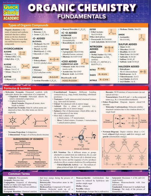 Organic Chemistry Fundamentals