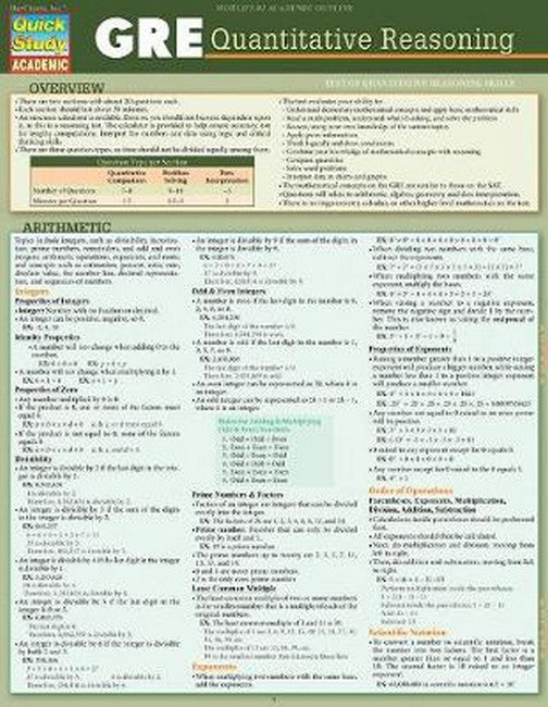 GRE - Quantitative Reasoning