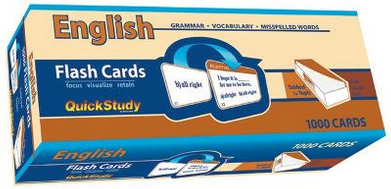 English Flash Cards (1000 Cards)