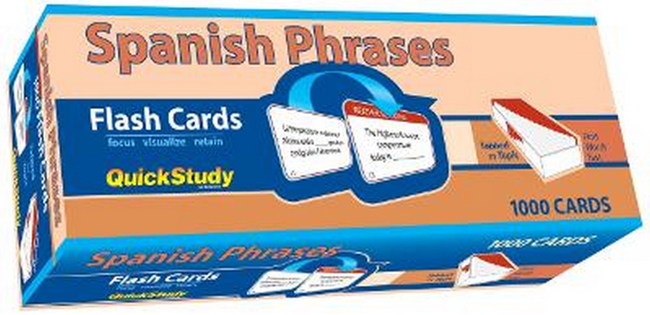 Spanish Phrases Flash Cards