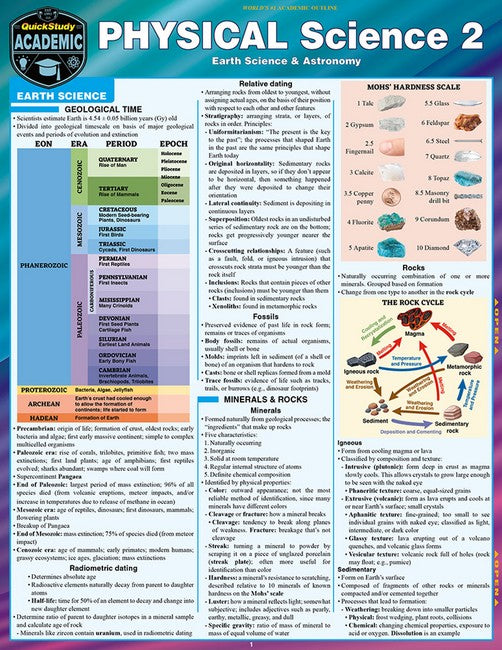 Physical Science 2: Astronomy & Earth Science