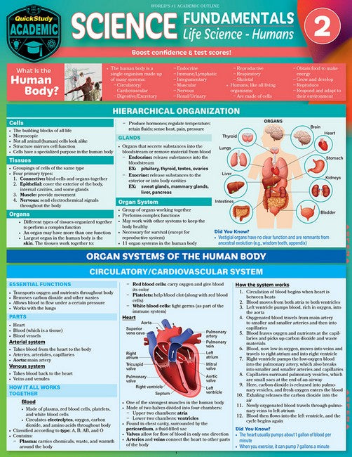 Science Fundamentals 2: Life Science Humans