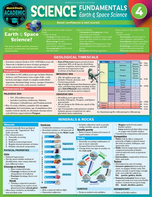 Science Fundamentals 4: Earth & Space