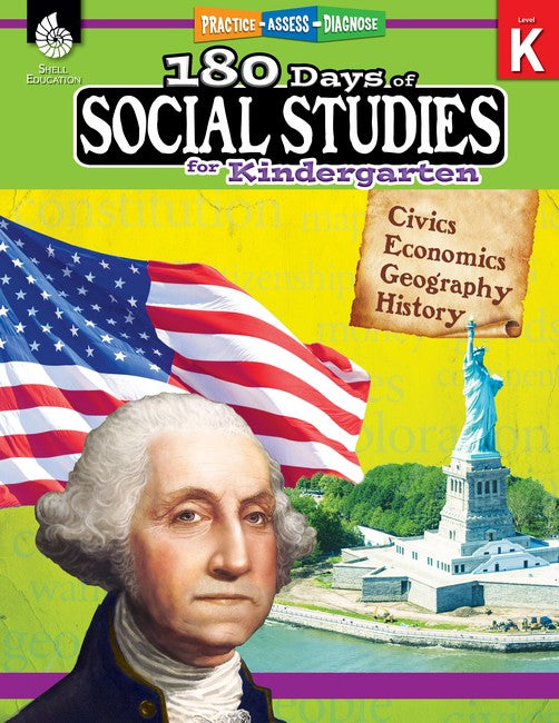 180 Days: Social Studies for Kindergarten